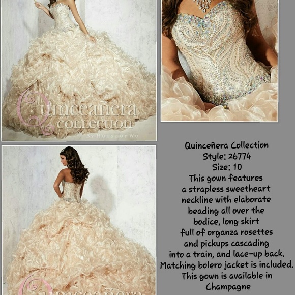 Quinceanera Collection Size 10 Dress Brand New - Picture 1 of 1